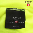 Auk&scaron;tos matomumo striukė su gobtuvu, Pesso, JERSEY_HV-2XL, juoda/geltona, 2XL