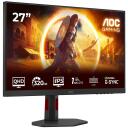 AOC monitorius Q27G4SRU, 27", QHD, 320 Hz, 0.3 ms, 2560 x 1440, 400 cd/m&sup2;, 2xHDMI, ergonomi&scaron;kas dizainas