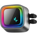 Deepcool LS720 A-RGB процессорный жидкостный кулер R-LS720-BKAMNT-G-1, 360 мм, 85,85 cfm, 32,9 дБ(A), 3 вентилятора, PWM, RGB