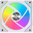 Lian Li Kompiuterio ventiliatorius G99.14SLIN1W.00, 140mm, 1600RPM, 72.7CFM, 2.88mmH2O, 40 LED, baltas