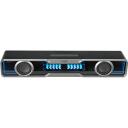 Edifier | PC Speaker with Quality Sound and Splendid Light Effects | QS30 | 2.5 W | Bluetooth | Wireless connection | 85 dB | Black