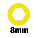 HOLLOWCORE&trade; UZGRIEŽŅU SKRŪVGRIEŽI, 8 MM HOLLOWCORE NUT DRIVER, 4932492369 MILWAUKEE