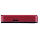 Toshiba Внешний жесткий диск Canvio Advance HDTCA40ER3CA, 4000 ГБ, 2.5", USB 3.2 Gen1, красный, аутентификация паролем