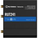 Teltonika mar&scaron;rutētājs RUT241, 4G LTE, 2G/3G/4G, 1 RJ-45 ports, 10/100 Mbit/s, 3 antenas, DC 9-30 V, DIN-rail montāža