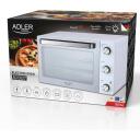 Adler Elektriline ahi AD 6027, 48L, 1800W, valge, konvektsioon, grill, taimer 60min