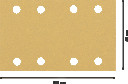 Slīppapīrs,kokam 80x133,K80,10 gab., Orbitālajām slīpmašīnām EXPERT C470 SMILŠPAPĪRS, 2608900879, BOSCH
