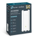 TP-Link Omada EAP650-Outdoor AX3000 Wi-Fi 6 iek&scaron;telpu / āra piekļuves punkts 2.4 GHz 574 Mbps 5 GHz 2402 Mbps IP67 Gigabit Ethernet Balta