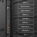 Manta televizors 40LFV125E, 1920x1080, 40 collas, 3 HDMI, 2 USB, 60 Hz, 5.1 Dolby Digital Plus, Wi-Fi, Viesnīcas režīms