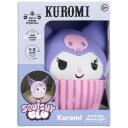 Paladone Kuromi SquishyGlo Silikona Lampa PP15398KUR, 16cm, Daudzkrāsaina, LED, 3 spilgtuma līmeņi, automātiska izslēg&scaron;anās