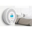 X-Sense CO03D detektors, 30-999 ppm, 3x1.5V AA akumulatori, &ge; 85 dB, EN 50291, UL 2034, kompakts dizains