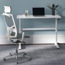 Maclean istu-seisa k&auml;sitsi reguleeritav laud ER-401W, 70-117cm, 140x60cm, 40kg, reguleeritav tugi, komplektis montaažitarvikud