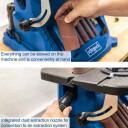 Svārsta vārpstas lentes slīpma&scaron;īna OSM600, Scheppach, 5903409901, 465 x 435 x 470 mm, 400 x 407 mm, 330 mm, 2000 apgr./min, 16 mm, 13 /19 /26 /38 /51 mm, 13,7 kg, 230 V Ieeja: 0,45 kW