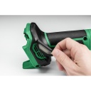 Bezvadu disku slīpma&scaron;īna, HIKOKI, G1813DEW2Z, 18 V, 125 mm, bezsuku motors, augsta jauda, automātiska ātruma regulācija