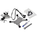Endorfy Datora korpuss EY3B002, 280 mm, 2 ventilatori, 100000 h, 0,30 A, 250-1800 RPM, FDB, melns, saderīgs ar AMD un Intel
