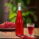 Browin 500 ml pudele ar sēņu formas korķi, 1 gab., 500 ml, stikls, korķis, dekoratīva pudele