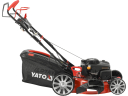 Savaeigė benzininė vejapjovė 53 cm, elektrinis starteris, 4 funkcijos, LONCIN 224cc variklis, YT-85533 YATO