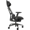 Asus Spēļu krēsls ROG Destrier Ergo 90GC0120-MSG010, 150kg, 14cm roku balstu regulē&scaron;ana, 7cm jostas atbalsts, 90-135&deg; slīpums