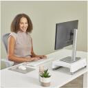 Fellowes Breyta klaviatuuri randme tugi 100142579, 47cm, 6cm, 1.75cm, Silikoon, Patendi ootel HEX Cushion Technology