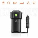 Manta Invertors MPI201C, 150W, 12V, 230V, 1xES, 1xUSB-A 18W, 2xUSB-C PD30W, pārslodzes, īsslēguma, pārkar&scaron;anas aizsardzība