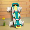 Lego Konstruktors 3in1 Retro skrituļslida 31148, 342 gab., 4 kustīgi riteņi, piemērots no 8 gadu vecuma