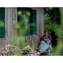 Grüezi Wellhealth vilnas sega, ļoti mīksta un daudzfunkcionāla, 200x150 cm, pelēka, R403605, GRÜEZI-BAG