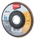 Lameļu slīpdisks X-Lock, 125 mm, Z80, D-76021 MAKITA