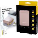 Intenso Power Bank 7313533 10000 mAh, Li-Pol&uuml;meer, 3.1 A, 1x USB-A, 1x USB-C, roosa