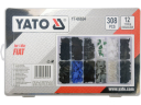 Automobiliniai Segtukai Fiat (308 Vnt.) YT-06654 YATO