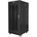 Lanberg Seisev paigaldus rack kapp 19 tolli 22U FF01-8822-23BL, 800 kg, 800x800 mm, LCD ekraan, perforatsiooniga uks