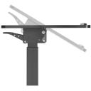 Maclean S&uuml;learvuti laud MC-892B, 60cm, 52cm, 76-113cm, 4 ratast, kallutatav pind 30&deg;, libisemisvastane riba