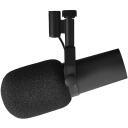 Shure SM7B mikrofons, 765,4g, XLR, -59dB, dinamisks, melns, 50-20000Hz, -59dB, vadu, kardiāls