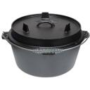 Ketler Malmist pot 9129951, 30.9 cm, 9 l, must, kaanega, toiduvalmistamiseks tulel