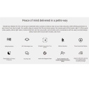 H1C iekštelpu 2MP HD viedā mājas Wi-Fi kamera ar balsi mikr. MicroSD USB-C balta Ezviz CS-CH1C