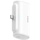 Baseus Powerbank, P10068306213-00, 5000mAh, 20W, USB-C, 5V=2.4A, 2 virzienu ātrā uzlāde