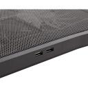 White Shark Dzesē&scaron;anas spilventiņ&scaron; ICE WARRIOR, 860 g, 21 dB, 2 ventilatori, 1500 apgr./min., USB, 17.3"