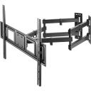Sbox Kron&scaron;teins PLB-1348-2, 32-70 collu, 75x75-600x400, 45kg, melns, tērauds, plastmasa, noliecams-grozāms