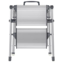 Folding step bench HAILO 034310100 MK80 ComfortLine aluminium 2 steps