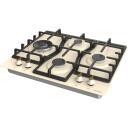 Gorenje Dujinė viryklė GW6D42CLI 737667, 4 dujinės zonos, 1800W, 1050W, 3500W, ketaus groteles, mechaninis valdymas
