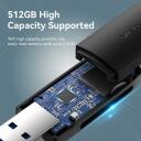 Vention m&auml;lukaardi lugeja CLGB0, USB 3.2 Gen 1, 5000 Mbit/s, 2 m&auml;lukaardi pesa, must