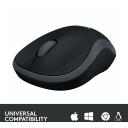 Logitech USB optiline hiir M185 910-002238, 1000DPI, 2 nuppu, 1 AA aku, Nano vastuv&otilde;tja, v&auml;rv: hall