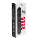 Maclean pagarinātājs MCE394 B, 2500W, 1.5m, 3x F, 3x USB A, melns, apgaismojums, slēdzis