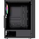 Gembird Fornax 2500 ARGB Datora korpuss CCC-FC-2500, 350mm, 200mm, 420mm, 4.4kg, SPCC, Tempered glass, 2x2.5" bays