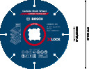 X-LOCK Carbide MultiWheel 125 x 1  mm, Mazām leņķa slīpma&scaron;īnām EXPERT CARBIDE MULTI WHEEL GRIEZĒJDISKS, 2608901193, BOSCH