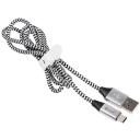 Tracer USB 2.0 Type C Mees - A Mees Kaabel TRAKBK46265, 1m, Must, H&otilde;be, Sirged &Uuml;hendused
