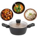 Russell Hobbs Opulence pott RH01669BEU7, 20cm, must, alumiinium, mitte kleepuv, n&otilde;udepesumasinas sobiv