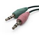 Media-Tech Провода наушники Turdus Pro MT3603, 20Гц, 20000Гц, 95дБ, 32&Omega;, 2.3м, 2x3.5мм, фиксированный микрофон