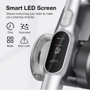 Juhtmevaba tolmuimeja 650 W võimsusega, 28.8 V pingega ja kuni 80 minuti tööajaga H10 Flex Silver Jimmy