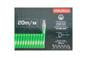 Spiralinė poliuretano žarna, Rockforce, RF-1208-20Green, 12x8 mm, 20 m, 24 bar, -20° iki +60° C