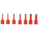 Dimanta kroņurbju komplekts 7gab., 2x6mm, 8, 10,12,14mm; AW47307 AWTOOLS