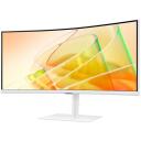 Samsung monitorius LS34C650TAUXEN, 3440x1440, 100Hz, 5ms, 1xHDMI, 1xDP, 2xTB 4.0, 3xUSB 3.0, LAN, 1000R, integruoti garsiakalbiai